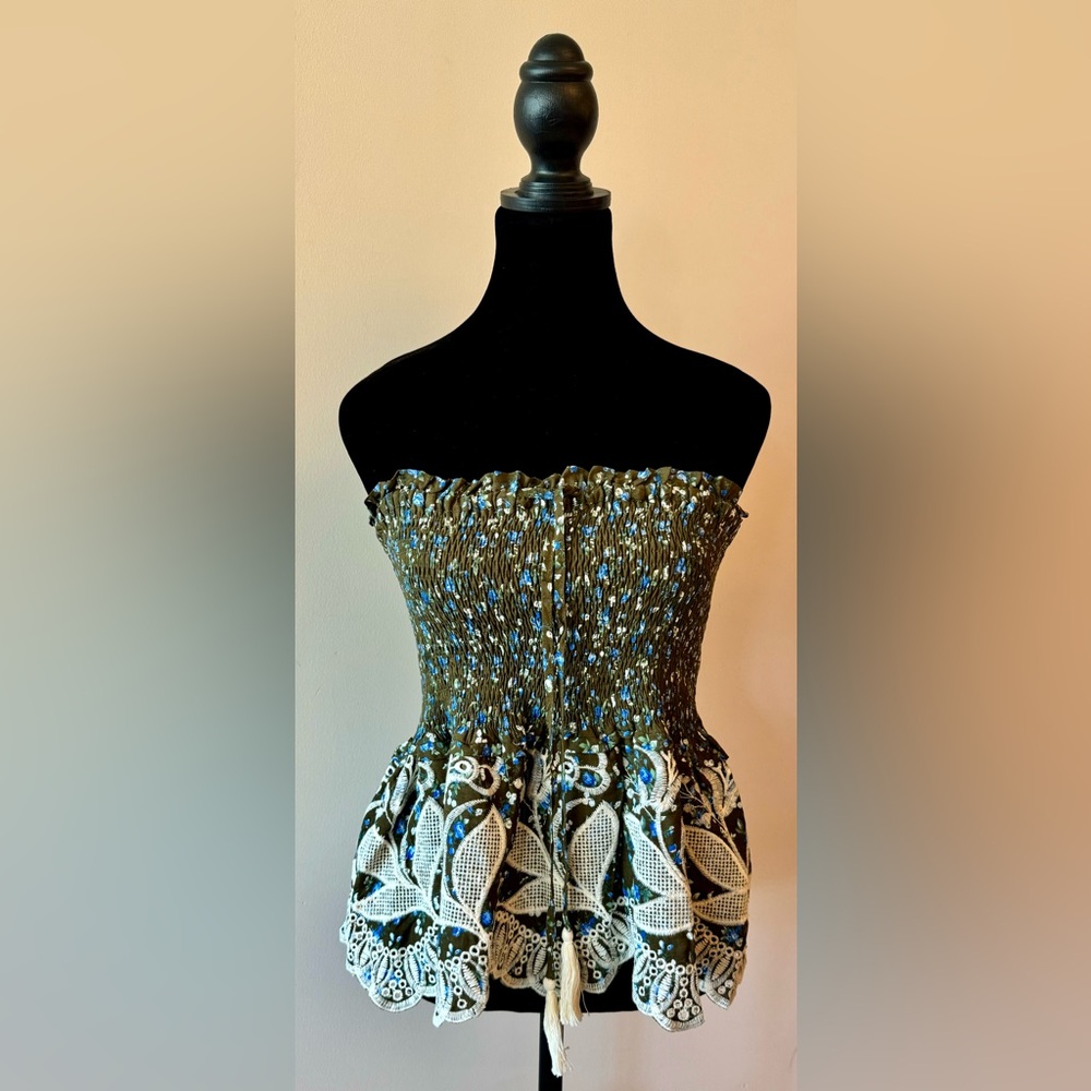 - English Factory Strapless Top L NWOT